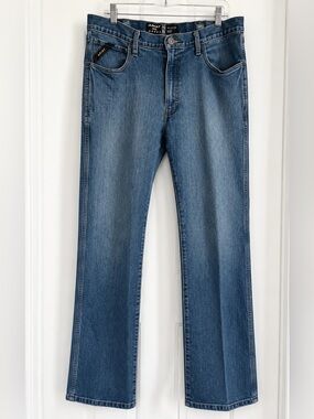 Ariat Rebar M4 Loop Lock Relaxed Boot Cut Jeans Men’s 36x34 Workwear Denim